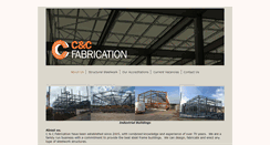 Desktop Screenshot of ccfabrication.co.uk